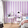 Wallpapers Green Pink Blue Stripe Wallpaper Baby Boys Girls Kids Room Decor Striped Wall Paper 3d Nordic Style Children Papel Pared J227