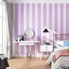 Bakgrunder Green Pink Blue Stripe Wallpaper Baby Boys Girls Rum Dekor Randigt väggpapper 3D Nordic Style Children Papel Pared J227