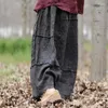 スカートヨハネの苦痛フラッシュ伸縮性ウエストバンド亜麻flaxスカート2023春と夏の女性ソリッドカラーヴィンテージ