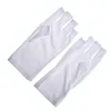 Nail Art Kits 1 Pair Woman Glove Comfortable Wrist Mitts Radiation-proof Manicure Protective Gloves Open-Toed Protector