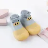 First Walkers Born Baby-Schuhe, atmungsaktives Mesh, für den Innenbereich, für Kleinkinder, Jungen, niedliche Anti-Rutsch-Boden-Säuglingssocken für Mädchen, 0–3 Jahre