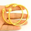 Браслет Adixyn, 2 шт./лот, свободный размер, золотой браслет для ногтей для женщин и мужчин, браслет золотого цвета, ювелирные изделия в Эфиопии/США/африканских странах