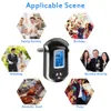 Car New New Professional LCD Display Police Alcohol Detector Digital Breath Alcohol Tester Breath Analyzer Auto Driving Safety Tool