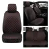 Cushions Flax Cover Breathable Plus Size Auto Cushion Protector Front Rear Back Seat Pad Mat With Backrest fit Car Suv Van AA230520