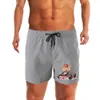 Praia 2023 shorts Quick Dry Car Teddy Bear Prinha mens Siwmwear