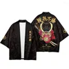 Ubranie etniczne Japońskie Kimono Cardigan Mężczyźni azjatyckie ubrania Yukata Kobiety HARAJUKU TOPS Japan Tradycyjna samca samurajska Haori KK4367