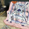 Top Quailt Pink Girls HORSE Blanket Velvet Horse Thickening Blankets Big Size 3 Size Thick Home Sofa Blanket TOP Selling Big Size 150&200