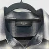 Дизайнерская модная одежда Амир Рубашки Автономный амийский стиль черный белый клетчатый подол