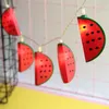سلاسل الأضواء الجنية البطيخ LED سلسلة عيد الميلاد شجرة إكليل غرفة نوم غرفة المعيشة ديكور سنة الستار