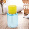 Förvaringsflaskor Klar glas nagellackborttagare Pump Bottle Dispenser Travel Tom flytande behållare