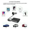 Voiture nouveau nouveau 4 ports USB QC3.0 chargeur de voiture rapide extension USB HUB universel téléphone Pad adaptateur secteur pour les passagers avant et arrière