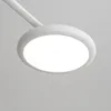 Lampadari Disco rotondo Lampadario a LED Lampadario Soggiorno Sala da pranzo Decor Camera da letto Lampada da soffitto Decorazione della casa Apparecchi di illuminazione