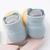 First Walkers Born Baby-Schuhe, atmungsaktives Mesh, für den Innenbereich, für Kleinkinder, Jungen, niedliche Anti-Rutsch-Boden-Säuglingssocken für Mädchen, 0–3 Jahre