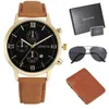 Orologi da polso Keller Weber Men Watch Sets with Magic Card Pack Omperi da sole Giorni di compleanno del Ringrazia