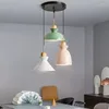 Lampy wiszące geometryczne światło retro żyrandol pająk Deco Maison Luster Luster Liters