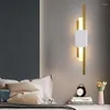 Lampa ścienna luksusowy dekoracje LED LED Wnętrze Wnętrze do salonu sypialnia sofa powierzchniowa montowana w tle Lighs