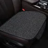 Kussens Accessoires Interieur Linnen Vlas Zomer Auto Cover Protector Auto Voorstoel Rugleuning Kussen Bescherming Pad Mat AA230525