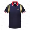 2023 MENS POLOS Lapel Design Shirt Summer Outdoors Short Sleeve Classic G T Shirt Sense Sense Top