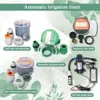 Sprayers Muciaakie 50m5m Diy Drip -ирригационная система Автоматические наборы для поливного садового шланга с регулируемыми капельками 230522