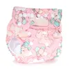 Cotton baby diapers printed breathable diaper white dots duck patterns with tightness leak proof go out autumn bathing trunks home diaper easy wash ba019 F23