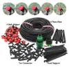 Sprayers Muciaakie 50m5m Diy Drip -ирригационная система Автоматические наборы для поливного садового шланга с регулируемыми капельками 230522