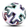 Ballons de football de haute qualité taille professionnelle 5 PU matériel d'entraînement sans soudure de l'équipe cible de football correspond aux jeux de sport football 230520