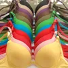 حمالات الصدر اليابانية Deep v size size usp up bra small str. underwire sexy 3/4 cup t Shirt bra seamless dent girl dress bra t230522