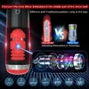 sortie d'usine dispositif de machine automatique adulte poussée vibration mains libres mâle sex toy masseur vibrateur chat de poche pour hommes heureux et réaliste