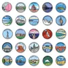 50 % World City Outdoor Landmark Stickers Skate аксессуары водонепроницаем