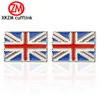 XKZM Mode Luxus hemd UK flagge manschettenknopf für herren Marke manschette knöpfe manschette links Hohe Qualität abotoaduras Schmuck
