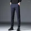 Pantaloni da uomo 2023 Gamba dritta in lino di cotone allentato casual da uomo Moda coreana