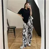 Pantaloni da donna Capris 2023 Cool Tie Dye Girl Harajuku Pantaloni autunnali Donna Streetwear Estate Primavera Moda Pantaloni sportivi gotici Hip Hop Wom