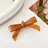 Creatief ontwerp 6.3 cm schattige bowknot kleurrijke haarclip voor meisjes zoete azijnzuur eendbill clip vrouwen haaraccessoires