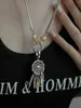 Pendentif Colliers Mode Deux Tons Plume Dream Catcher Creux Forme Ronde Glands Hip Hop Bijoux Accessoires