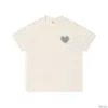 Projektant Amis T Shirt Top Mężczyźni Kobiety Letnie krótkie koszulki z krótkim rękawem haft haftowe wygodne męskie koszulka 9Sum 9sum