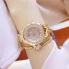Relógios de alta qualidade Rhinestone Women Feminino Famoso Luxury Luxury Silver Quartz Relógios Ladies Business Relogio