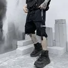 メンズショーツ夏の男性ハラジュクストリートウェアカジュアルマン貨物ファッションテックウェア日本韓国ヒップホップY2Kパンク男性服230522