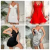 New Women's Sleepwear Allure One Piece Multi Color Multi Size Fun Underwear Lace Strap Bow Sports Fun Sleepwear