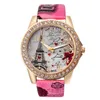 Armbandsur Otoky Women Rhinestone Watches Luxury Crystal Tower Watch Ladies Dress Quartz A30