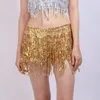 Stage Wear Tassel Fringe Shorts Jazz Nightclub Bar Rave Outfit Sequins Latin Belly Dance Women Performance Competition Clothes