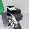 Freizeitschuhe, Luxus-Design, Damenmode, echtes Leder, flache Schuhe, Nähen, Designer-Brogue, Frühling, runde Zehen, Schnürschuhe im britischen Stil, Zapatillas