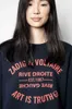 23SS Zadig Voltaire Designer Sweatshirt Mode Nouvelles Femmes Vêtements Lettre Classique Impression Blanc Col Rond Pull Jumper Pull