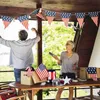 Party Decoratie 4-delige 4-jarige 4 juli tafel middelpunt houten borden decoraties VS vlag patriot t230522
