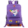 Rainbow Backpack Casual schoudertas Oxford Schoolbag 0819