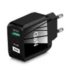 Caricabatterie PD a doppia porta da 65 W Tipo c Caricatore Gan USB-C Ricarica rapida rapida Eu US UK Alimentatori Caricabatterie da muro per IPhone 11 13 14 15 Samsung Table PC Telefono Android