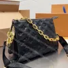 borsa di lusso da donna pochette coussin borse a tracolla PM MM catena in argento oro borsa nera pelle di vacchetta portafoglio rosa nero borse a tracolla shopping tote borsa firmata