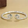 Bangle Exquisite Carving Lovers Retro Bracciale Gold Hoop Curse Personality Trend Men's Open Women's Jewelry Wholesale
