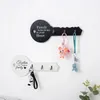 Hooks Rails Keys Shape Hook Storage Rack Hanger Rum Hanging Gifts Home Entrance Door Retro Wood Key Holder Wall Organizer