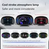 Auto Neue 4 zoll HUD OBD + GPS Smart Auto Head-up-Display Überdrehzahl Spannung Wasser Temperatur Alarm Steigung meter Tachometer Auto Zubehör