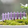 Gardendecoraties 1 pc Creative Small Wood Fence Micro Landscape Decoration Supplies